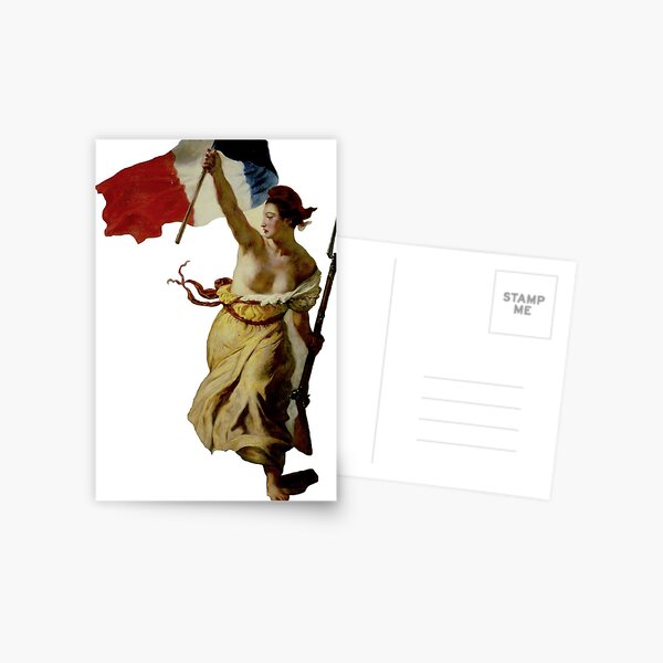 Aperçu de l'œuvre La Liberté guidant le peuple – Eugène Delacroix créée et vendue par Vanité.