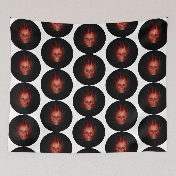Item preview, Red skull designed and sold by kotobob.