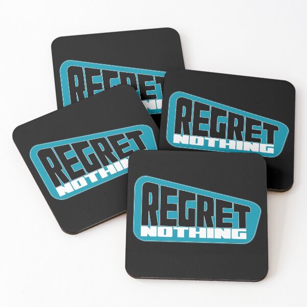 Item preview, Regret Nothing ( Retro Feel ) Regret changes with color of the shirt. designed and sold by BLACKSUN-SHOP.