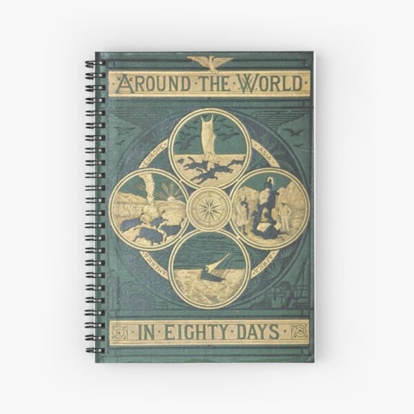 Le tour du monde en quatre-vingt jours Jules Verne Cahier à spirale