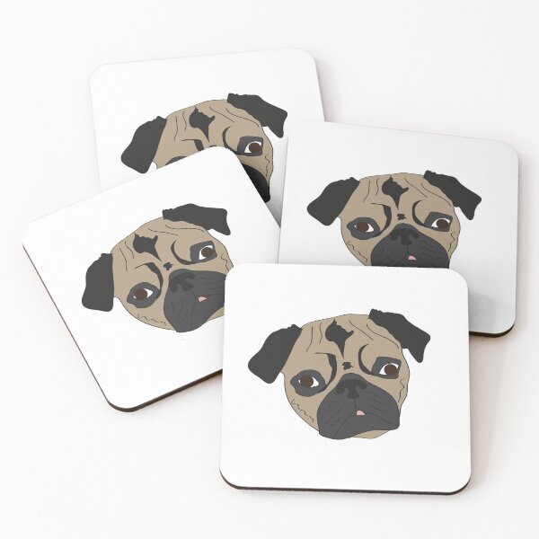 Item preview, Pug designed and sold by drawnforyou.
