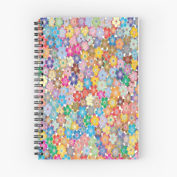 Item preview, Multi-Color Flower Pattern designed and sold by armawil.