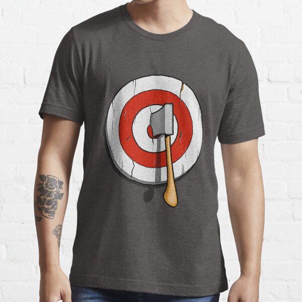 "Axe Throwing Target" Tshirt for Sale by befehr Redbubble axe throwing tshirts axe t