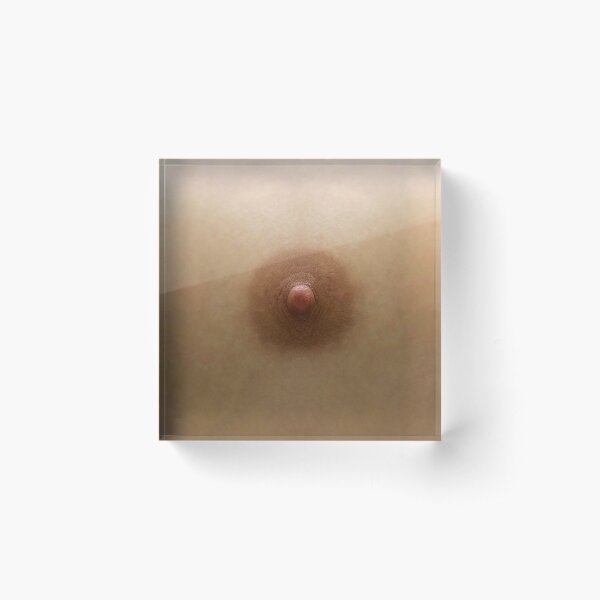 Nipple pillow | boob lovers | erotica deco Acrylic Block