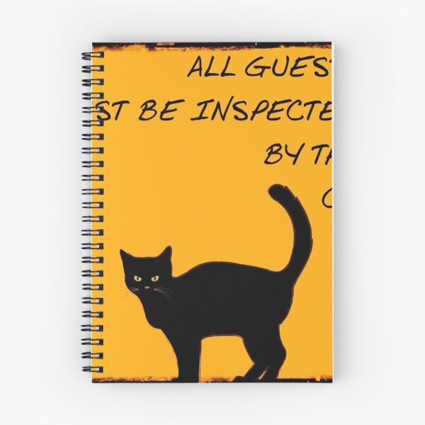 Item preview, All Guests Must Be Inspected by the Cat designed and sold by Cherts.