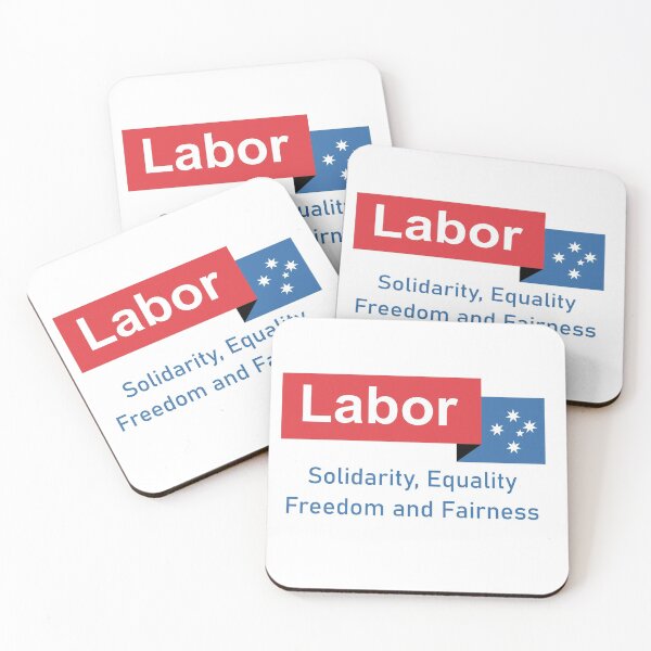 Item preview, Labor - Solidarity, Equality, Freedom and Fairness designed and sold by Beyond Tomorrow.