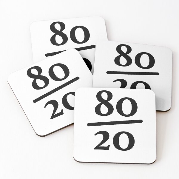 Item preview, 80 20 Rules Pareto designed and sold by Elisvass.