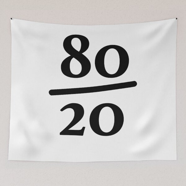 Item preview, 80 20 Rules Pareto designed and sold by Elisvass.
