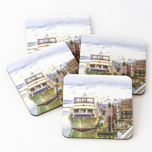 Item preview, Boats on the La Conner Waterfront designed and sold by SeaChangeDesign.