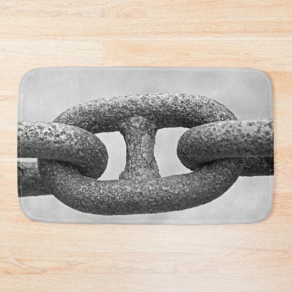 Item preview, B&W - Rusty Chain near the Golden Gate Bridge designed and sold by Buckwhite.