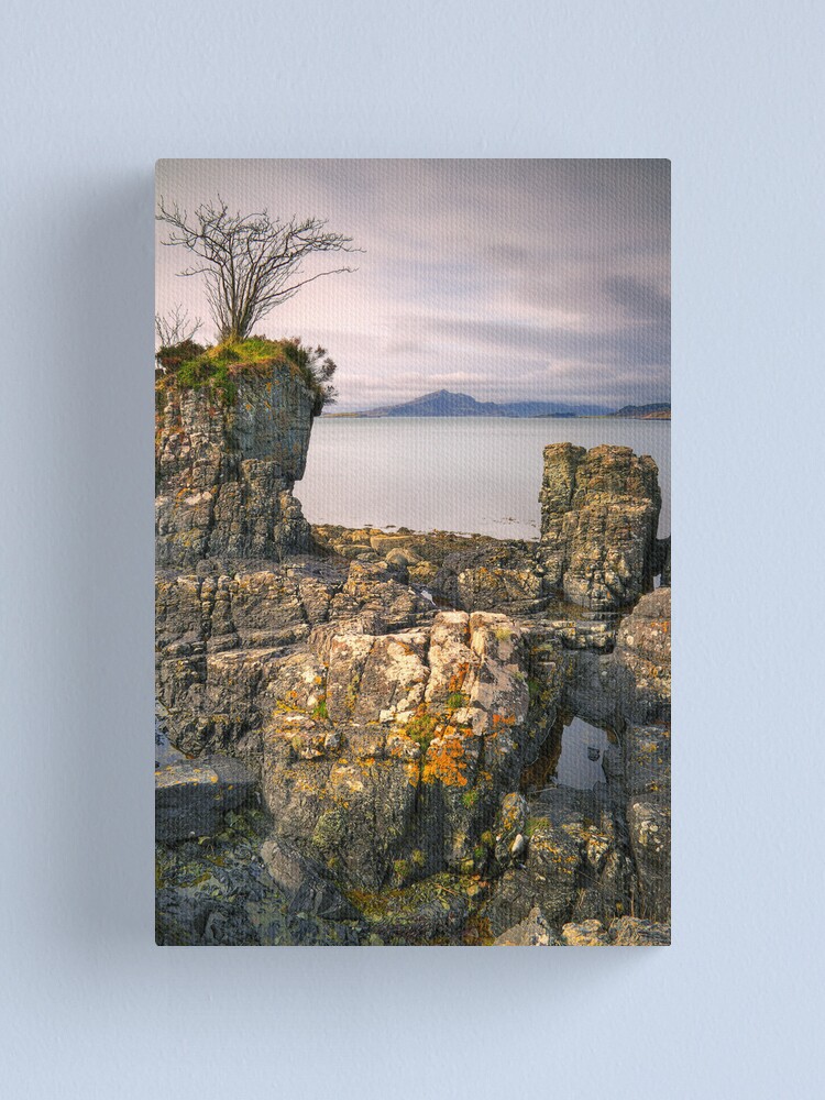 Alternate view of The Painted Rocks (2) Canvas Print