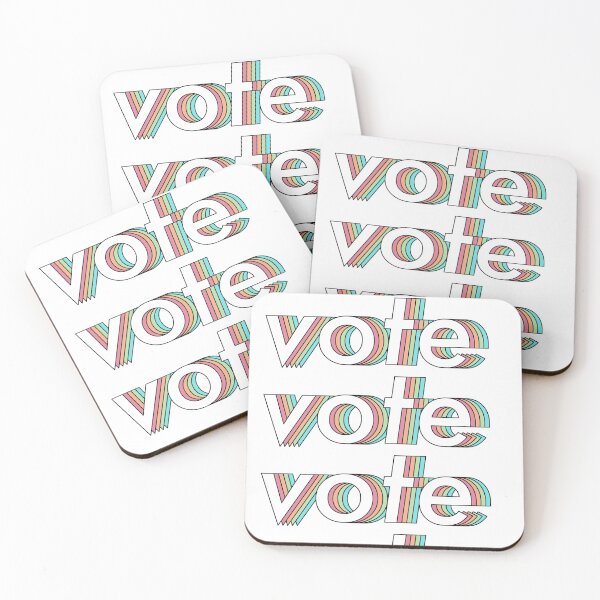 Item preview, Vote Rainbow designed and sold by Moxie Graphics.