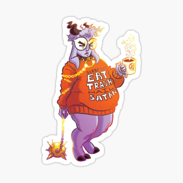 Fashion Goat: Good Mourning Sticker
