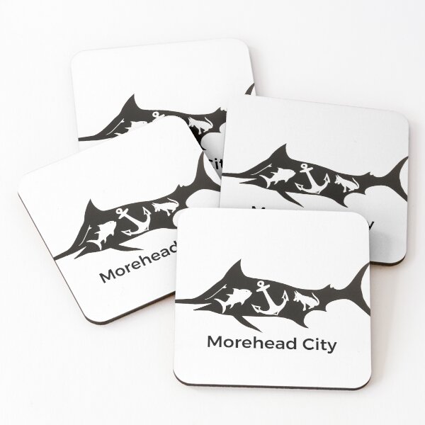 Item preview, Morehead City Anchored By Fin Blue Marlin designed and sold by barryknauff.
