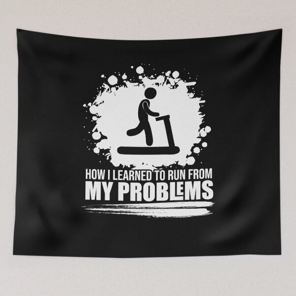 Item preview, Learned To Run From Problems designed and sold by TeeOD.