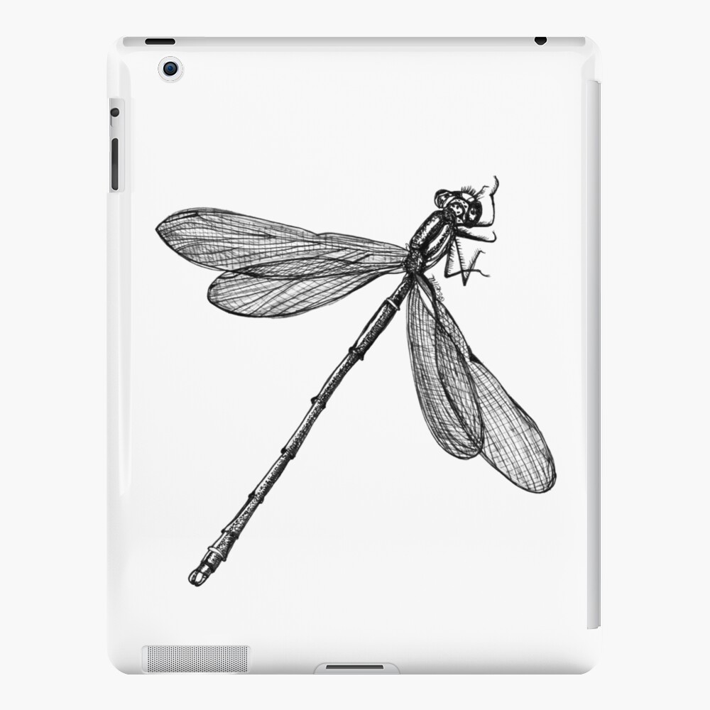 Eve the Dragonfly on the way up iPad Case & Skin