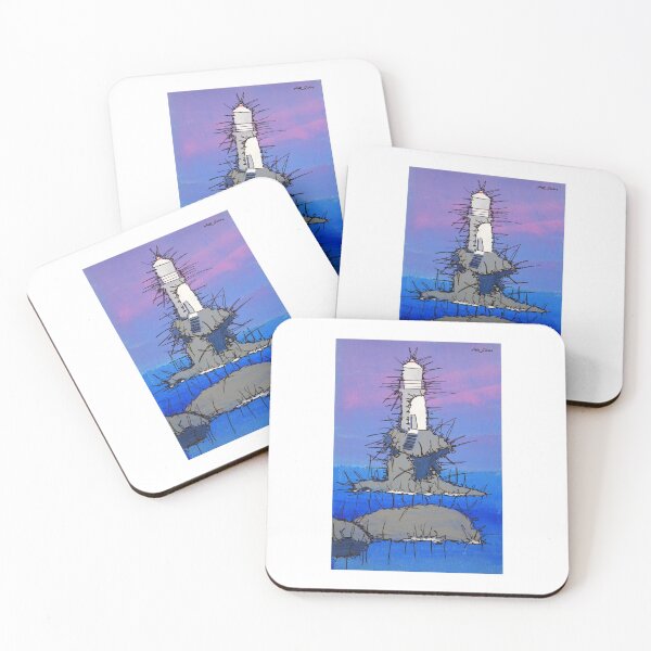 Artikelvorschau, Lighthouse By ArtGuru 0071 - Acrylic On Paper entworfen und verkauft von Art Guru.