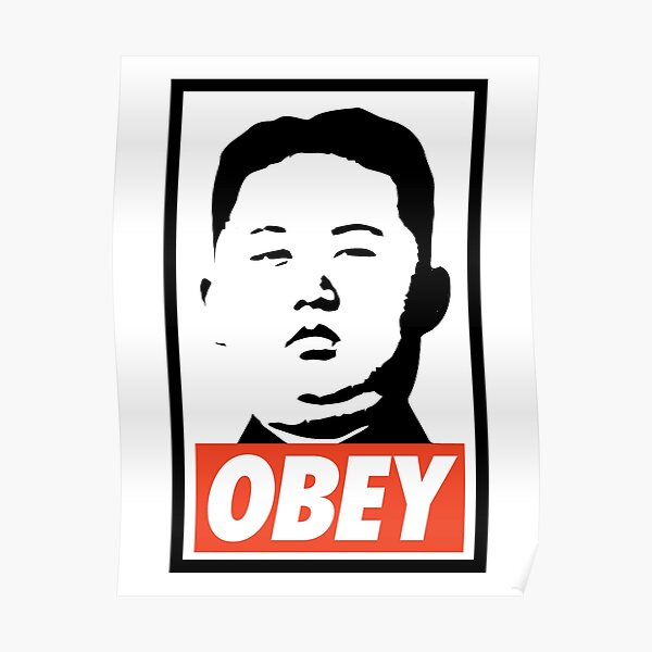 Kim Jong Un - OBEY Poster