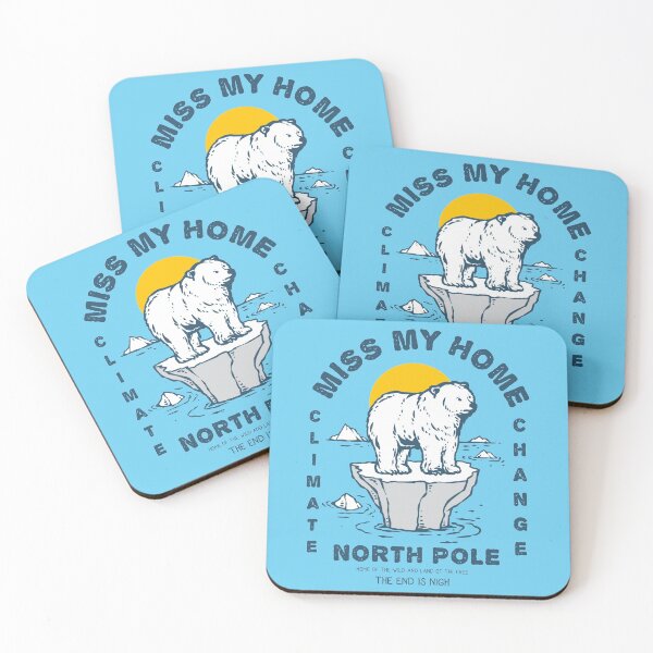 Item preview, Miss My Home Polar Bear designed and sold by OlympusMons.