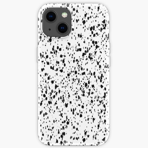Black Dots iPhone Soft Case