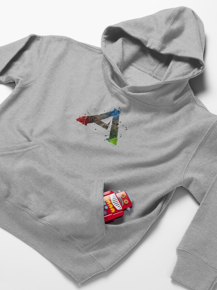 Alternate view of Ark Survival Evolved Splatter Kids Pullover Hoodie
