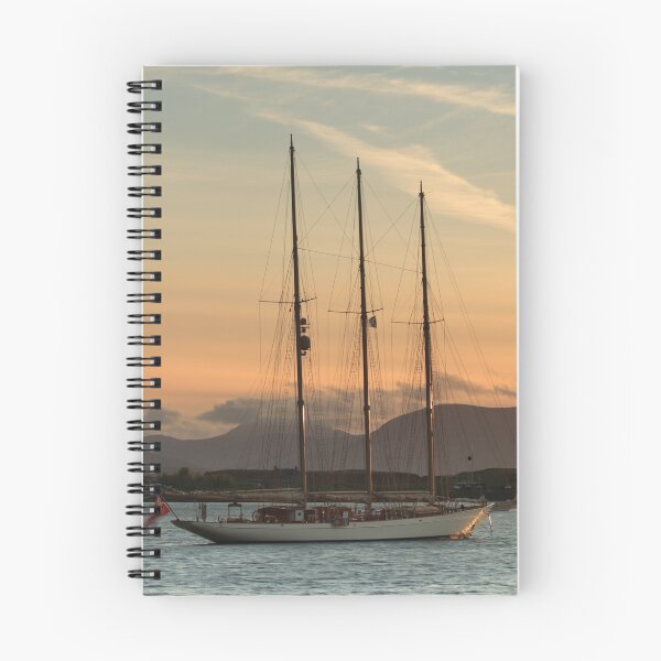 Item preview, Oban Bay Tall Ship at Sunset designed and sold by Maria Gaellman.