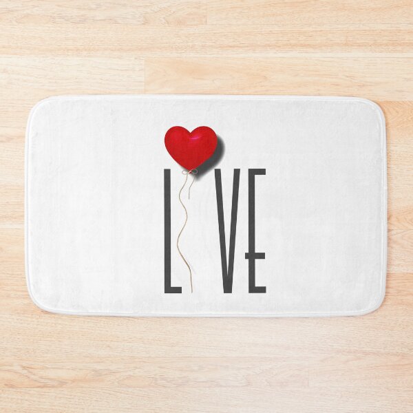 Item preview, LOVE with Heart Balloon on a String designed and sold by tinytiger77.