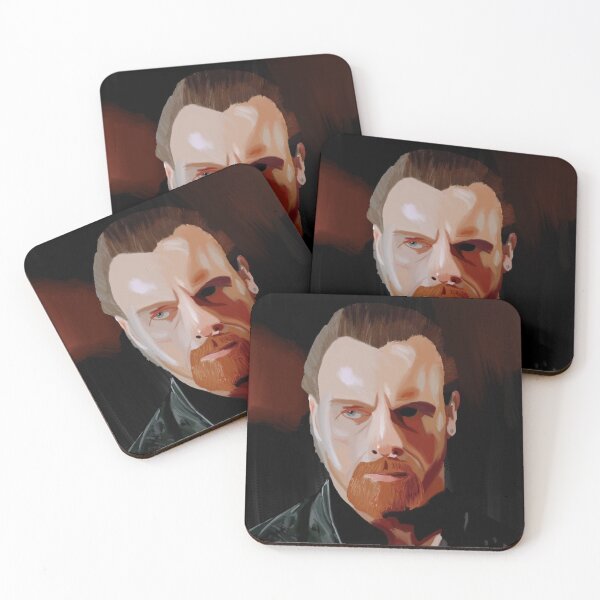 Item preview, Captain Flint - Orange Paiting designed and sold by byebyesally.
