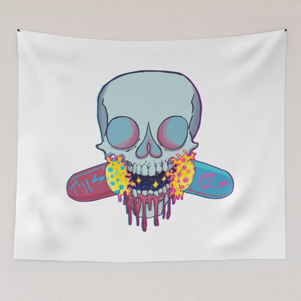Item preview, PILLS PLS SKULL FACE designed and sold by jackdcurleo.