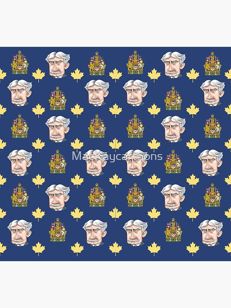 Thumbnail 5 of 5, Socks, Sir Robert Borden, Prime Minister of Canada, 1911-1920 designed and sold by MacKaycartoons.