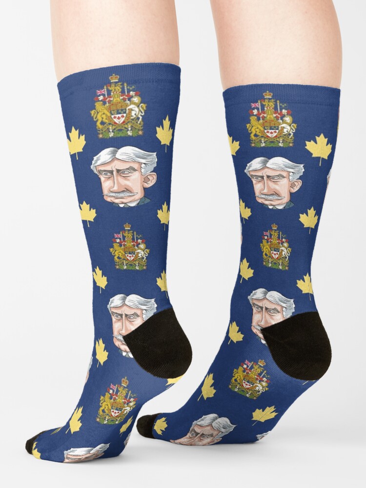 Thumbnail 4 of 5, Socks, Sir Robert Borden, Prime Minister of Canada, 1911-1920 designed and sold by MacKaycartoons.