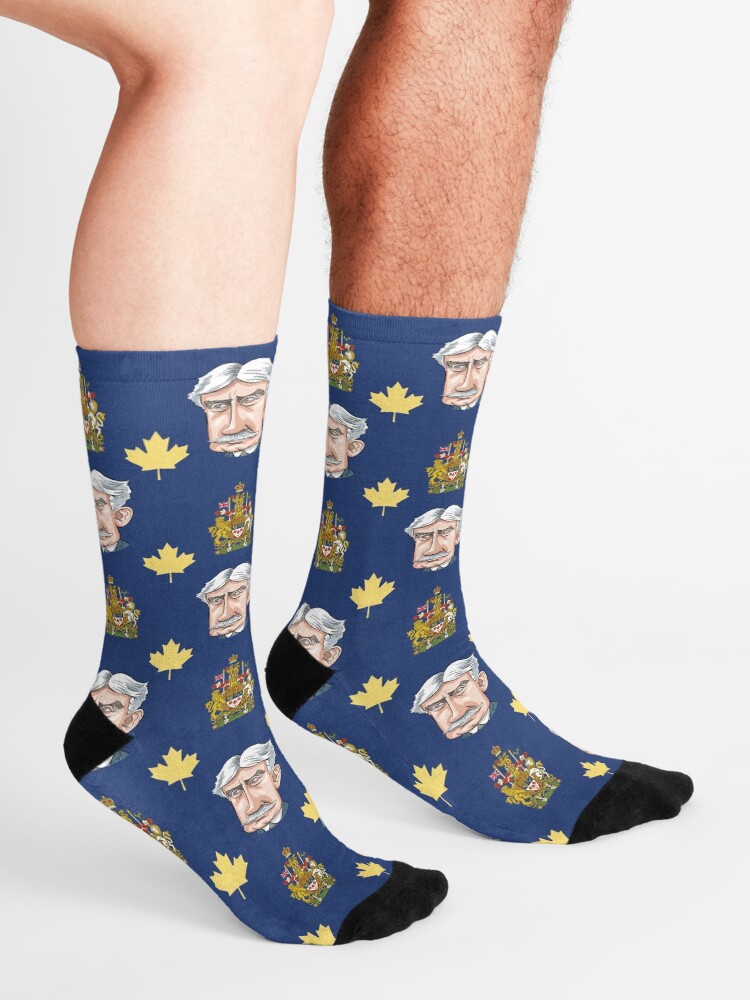 Alternate view of Sir Robert Borden, Prime Minister of Canada, 1911-1920 Socks