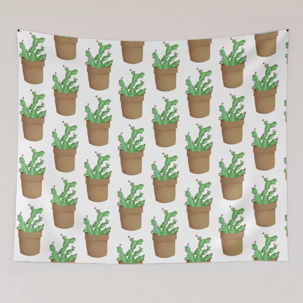 Item preview, cactus painting designed and sold by brooke-rebe.