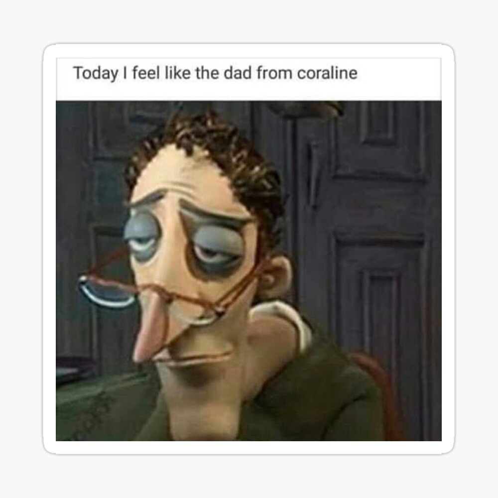 Coraline Dad Computer