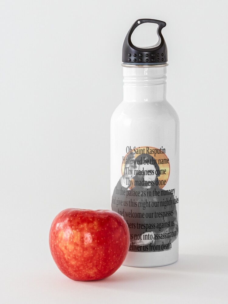 Alternate view of Rasputin's Prayer Water Bottle