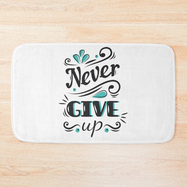Item preview, Never Give Up designed and sold by ThiagoBeck.