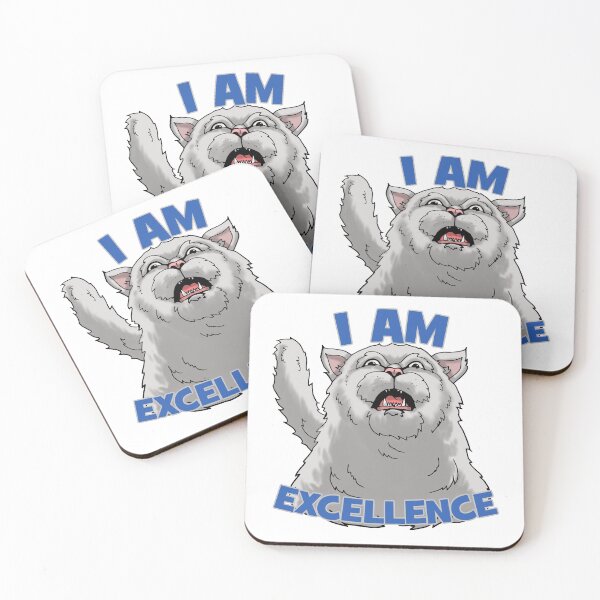 Item preview, Cat is Excellence! designed and sold by Prototypeinks.