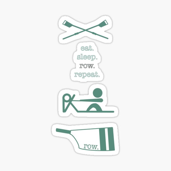 Rowing Stickers Redbubble