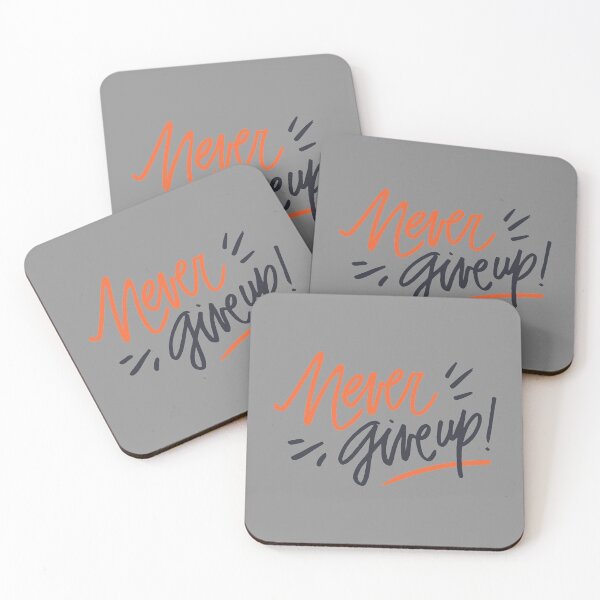 Item preview, Never Give Up designed and sold by ThiagoBeck.