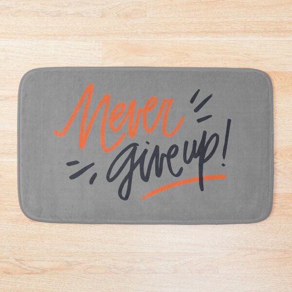 Item preview, Never Give Up designed and sold by ThiagoBeck.