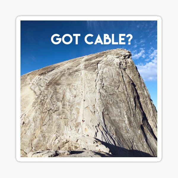 Vista previa del artículo con la obra «Cables Half Dome», diseñado y vendido por kinsdaniels.