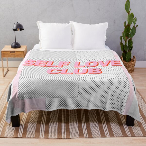 Item preview, Self Love Club Pink with B&W Patterns designed and sold by Megiley.