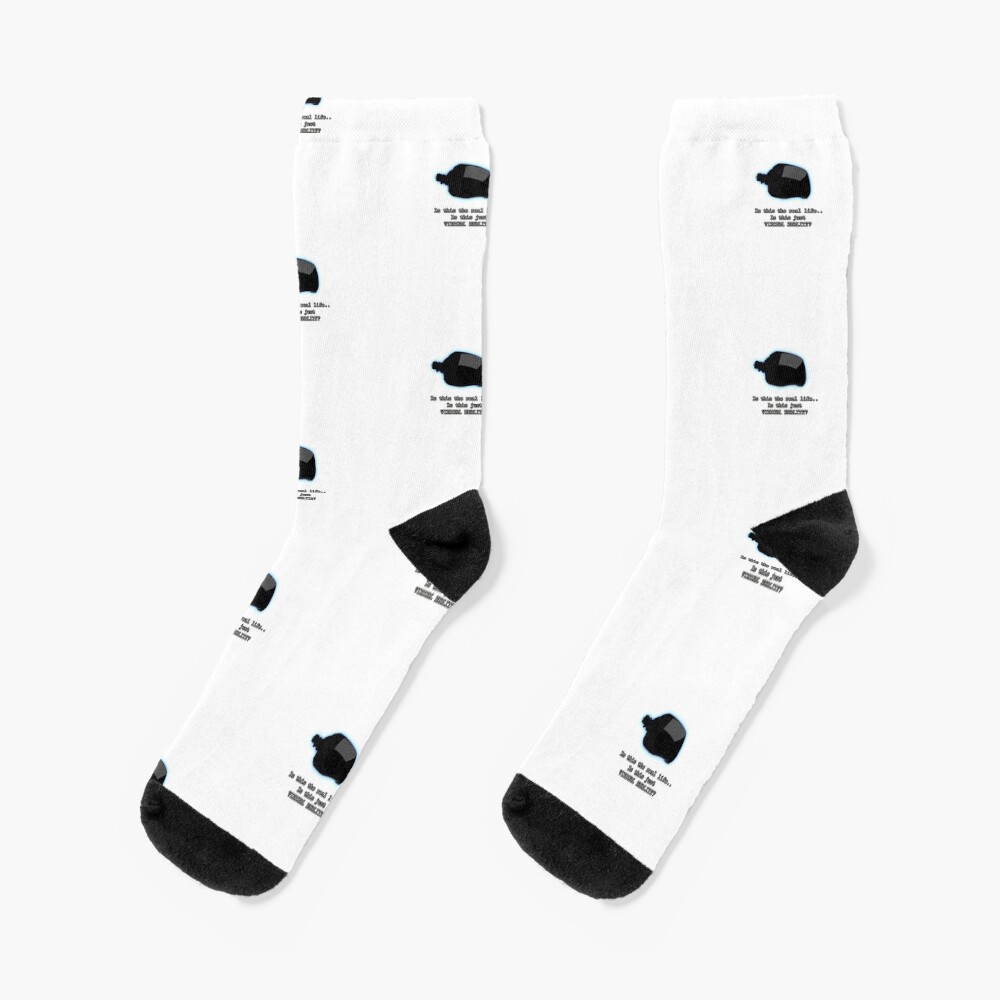"Virtual Reality" Socks by SimoLiccy Redbubble