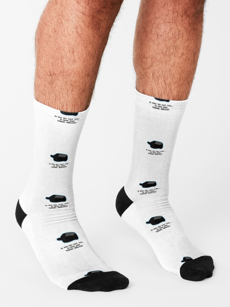 "Virtual Reality" Socks by SimoLiccy Redbubble