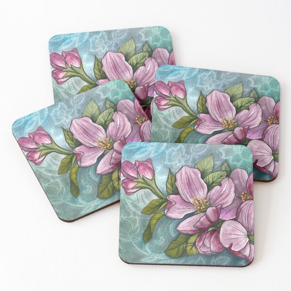 Item preview, Apple Blossoms designed and sold by WhiteTigress76.
