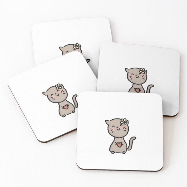 Item preview, Cute Cat Doodle designed and sold by hearted.