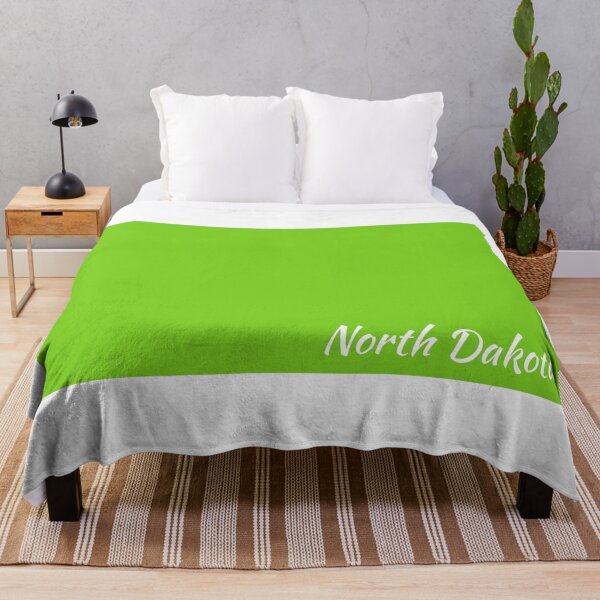 Item preview, Key Lime Colored North Dakota designed and sold by GeographerDude.