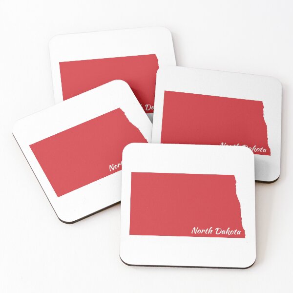 Item preview, Apple Red Colored North Dakota designed and sold by GeographerDude.
