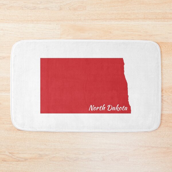 Item preview, Apple Red Colored North Dakota designed and sold by GeographerDude.