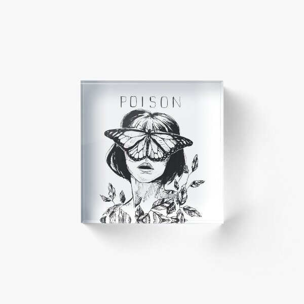 Poison Acrylic Block